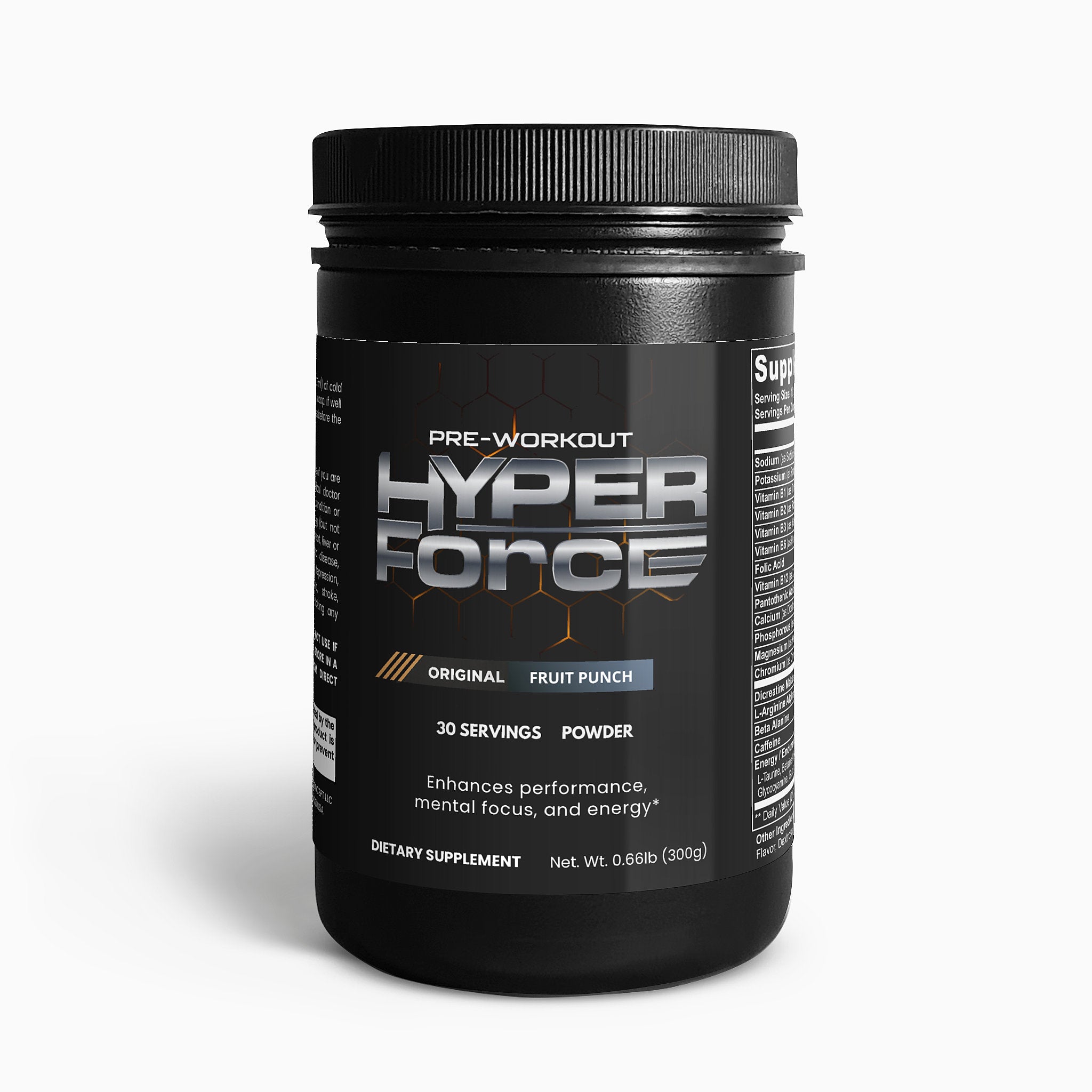 HyperForce Pre-Workout Powder (Fruit Punch)